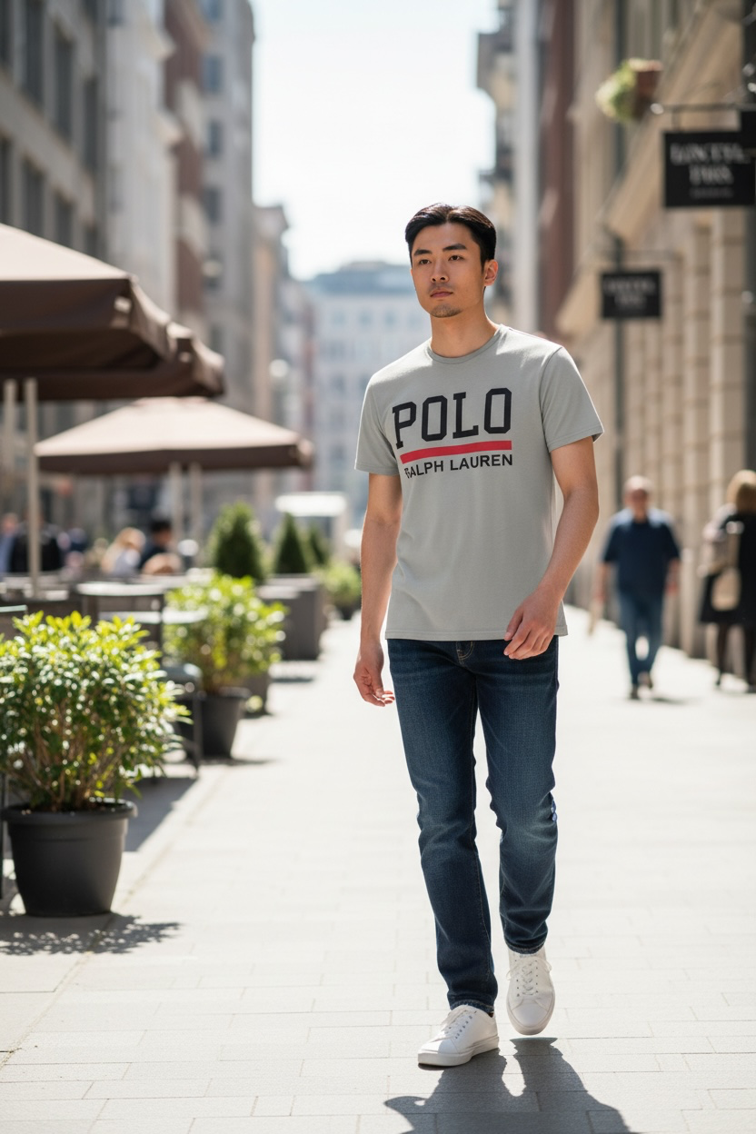 T-Shirt Polo Round Neck